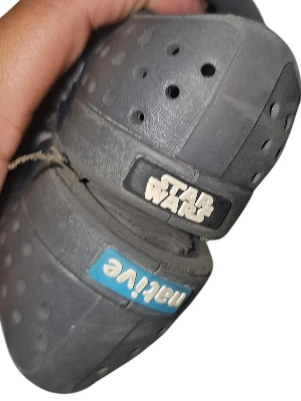Native Shoes Kids Black Star Wars Stormtrooper